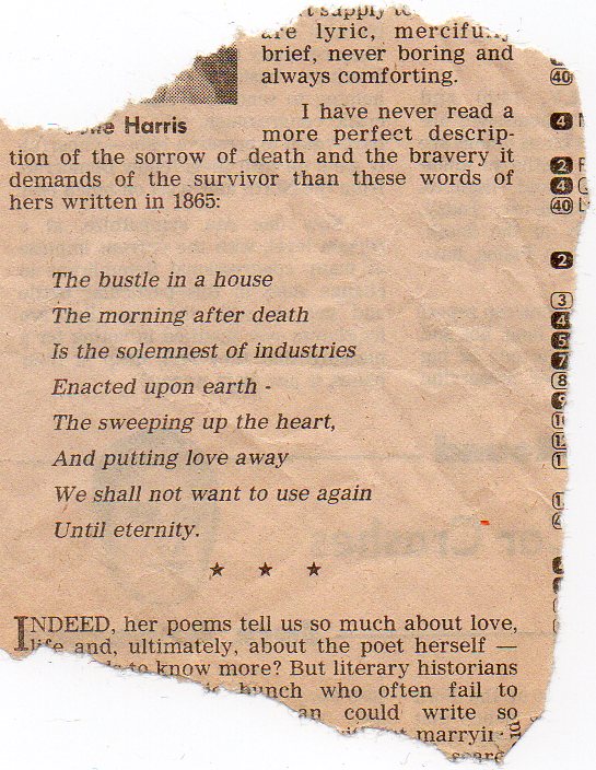 torn newspaper clipping